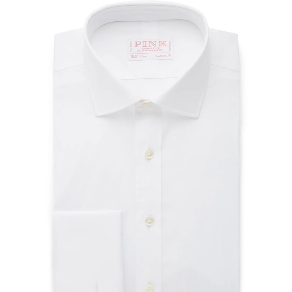 Men’s Thomas Pink Classic Fit French Cuff 17” -L shirts. $50 ea. shirt